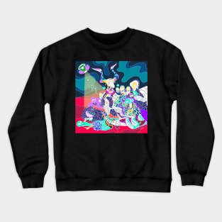 Devil goat in witch's coven Crewneck Sweatshirt